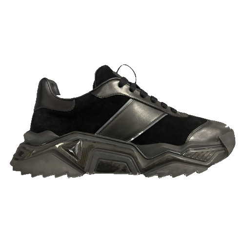 Shark Sneakers- Black Luxury Sneakers