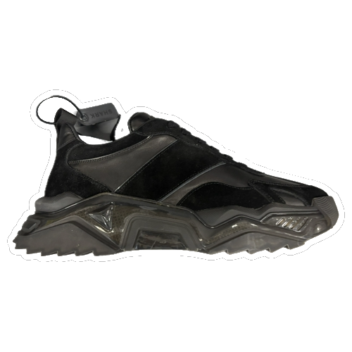 Shark Sneakers- Black Luxury Sneakers