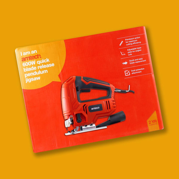 230V 600W Pendulum Jigsaw With Quick Blade Release