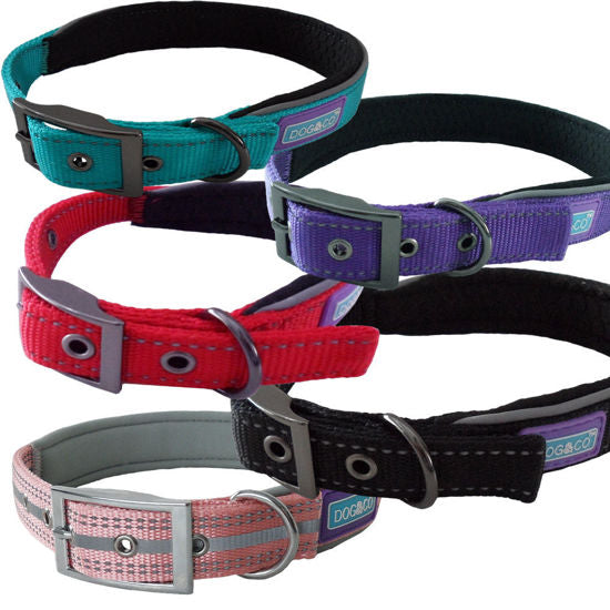 Reflective Padded Dog Collar - XL