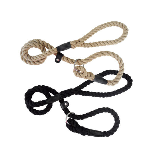 Cotton Mix Rope Slip Lead 1.2m