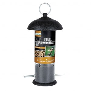 Blacksteel Sunflower Hearts Feeder