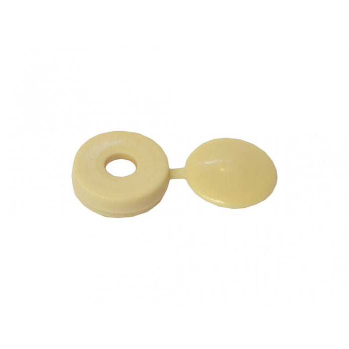 Beige Hinged Screw Covers