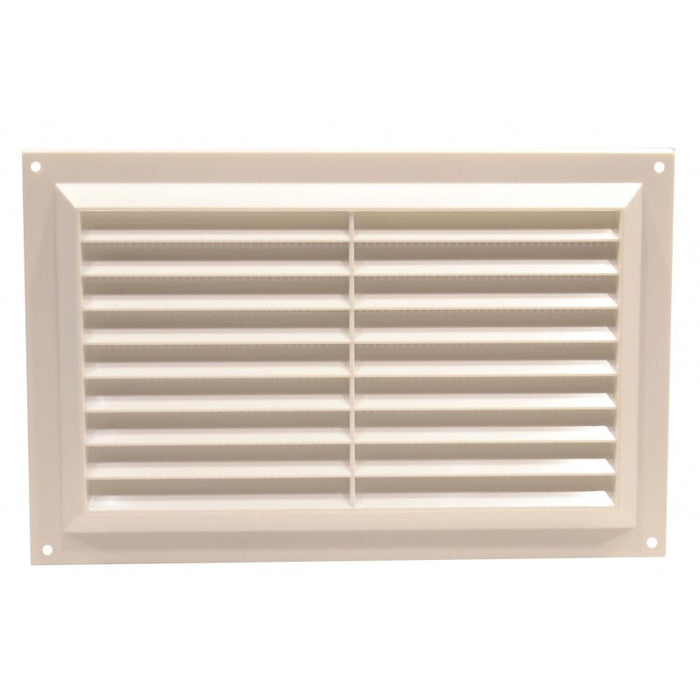 Plastic Louvre Vent - White - 229 x 152mm