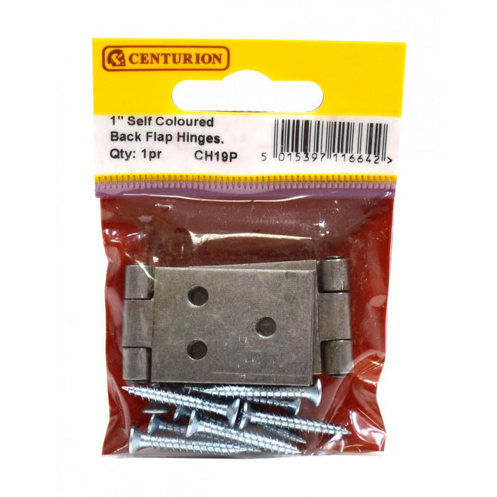 25mm (1") SC Steel Backflap Hinge (1 pair)