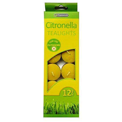 Citronella Tealights 12pk