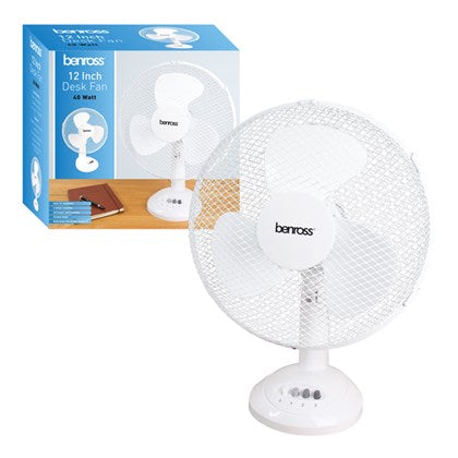 12" Desk Fan