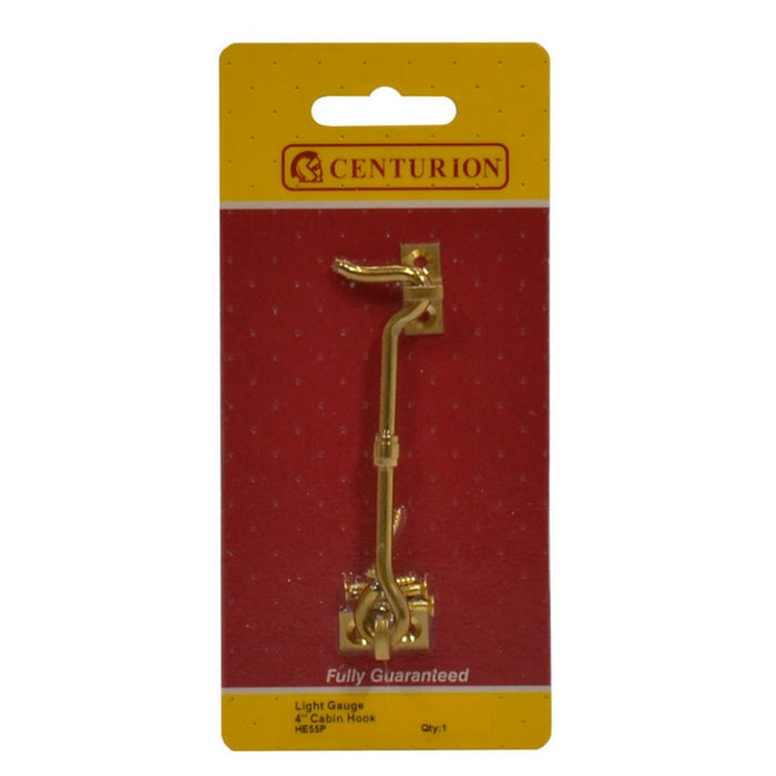 100mm (4") PB Light Gauge Cabin Hook