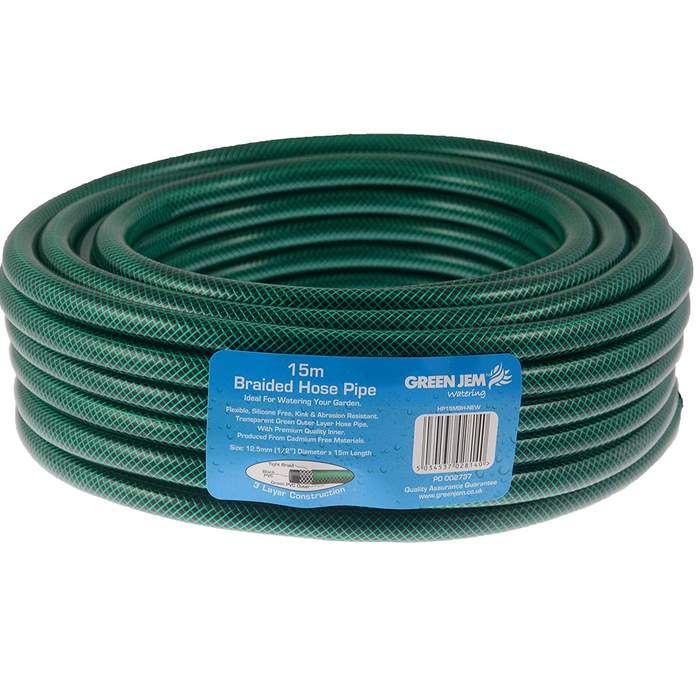 15m Braided Hose Pipe