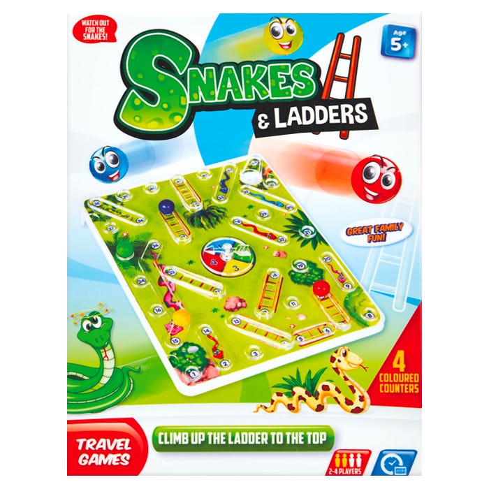 Snakes & Ladders Travel Game