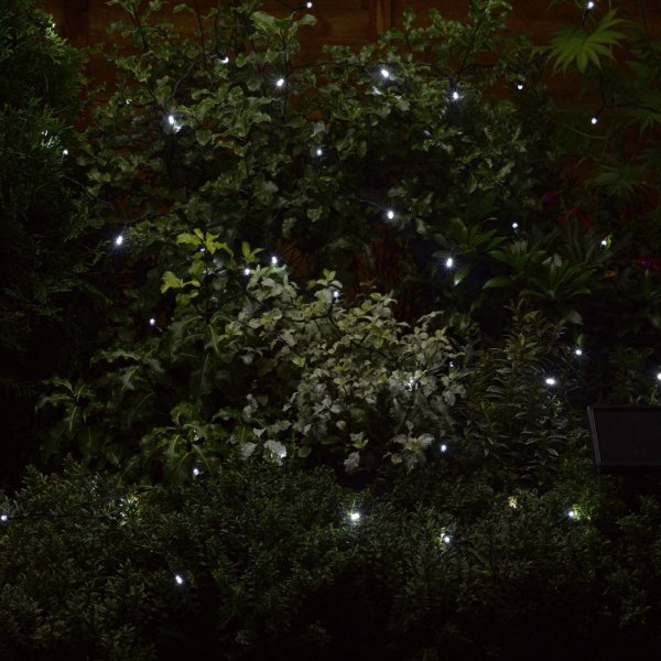 Solar Strings 50 Cool White LEDs