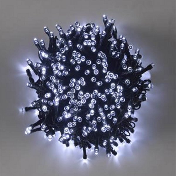 Solar Strings - 200 Cool White LEDs