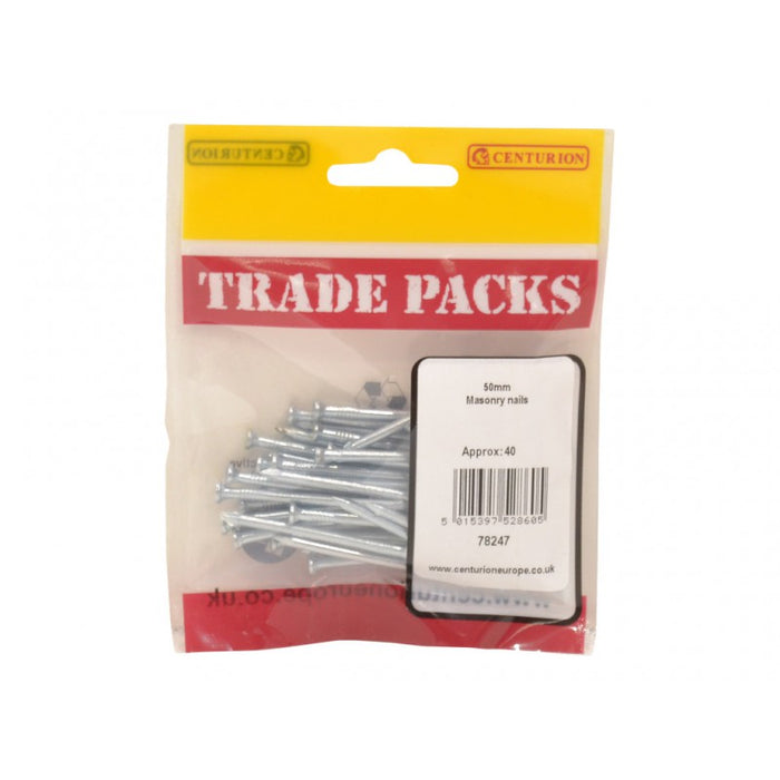 Masonry Nails - 50mm (40 PK)