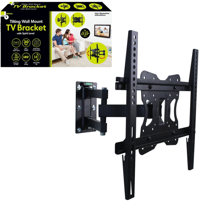 Tilting Wall Mount TV Bracket 17-55"