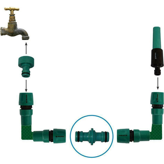 Quick Fix Double Male Connector