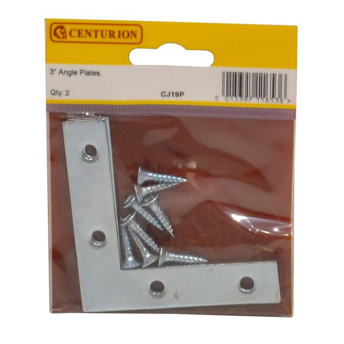 75mm ZP Angle Plates