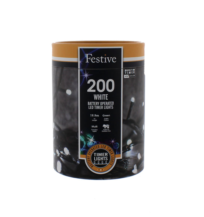 200 LED Timer Lights