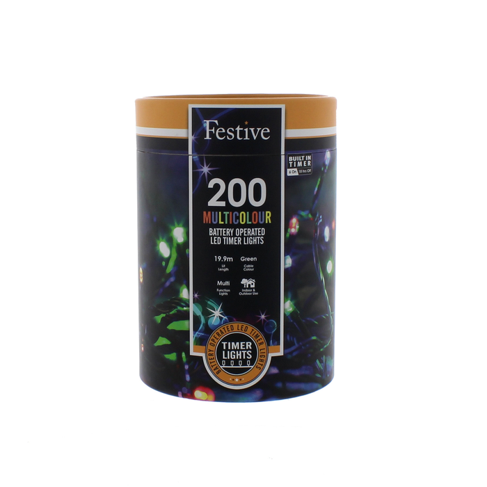 200 LED Timer Lights