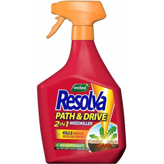 Resolva Path and Drive Weedkiller Ready To Use 1L