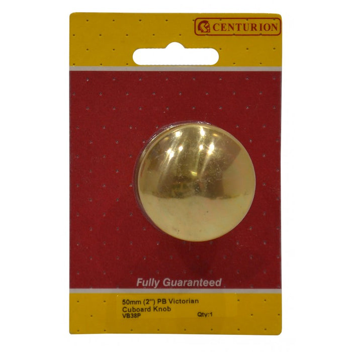 50mm (2") PB Victorian Cupboard Knob