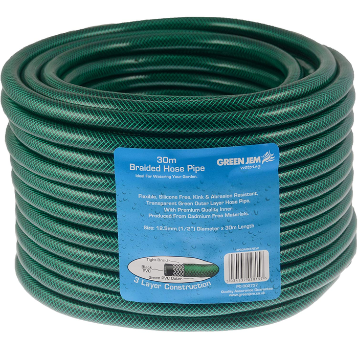 30m Braided Hose Pipe