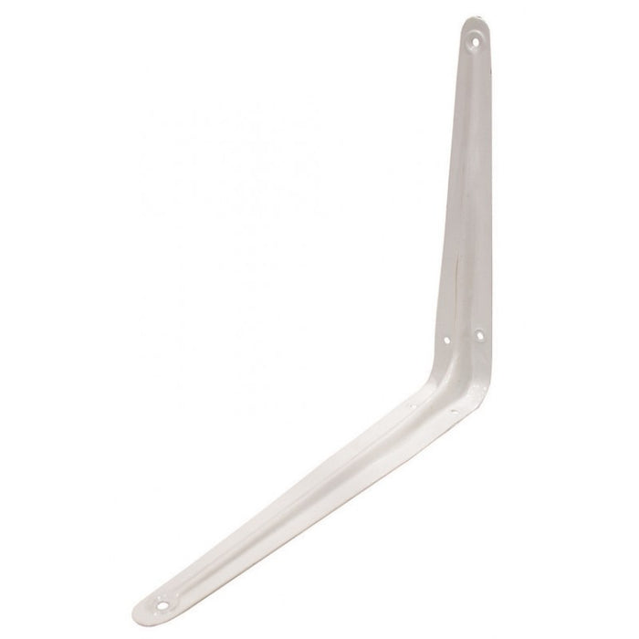 300 x 250mm (12"x10") White London Type Shelf Bracket