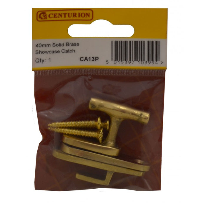 40mm PB Solid Brass Showcase Catch
