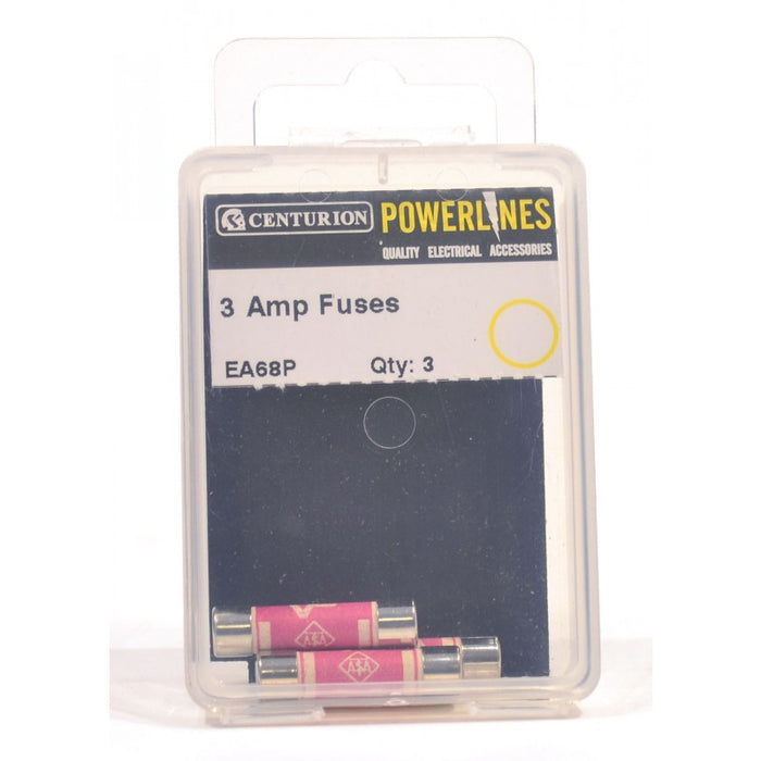 3 Amp Fuse (Pack of 3)