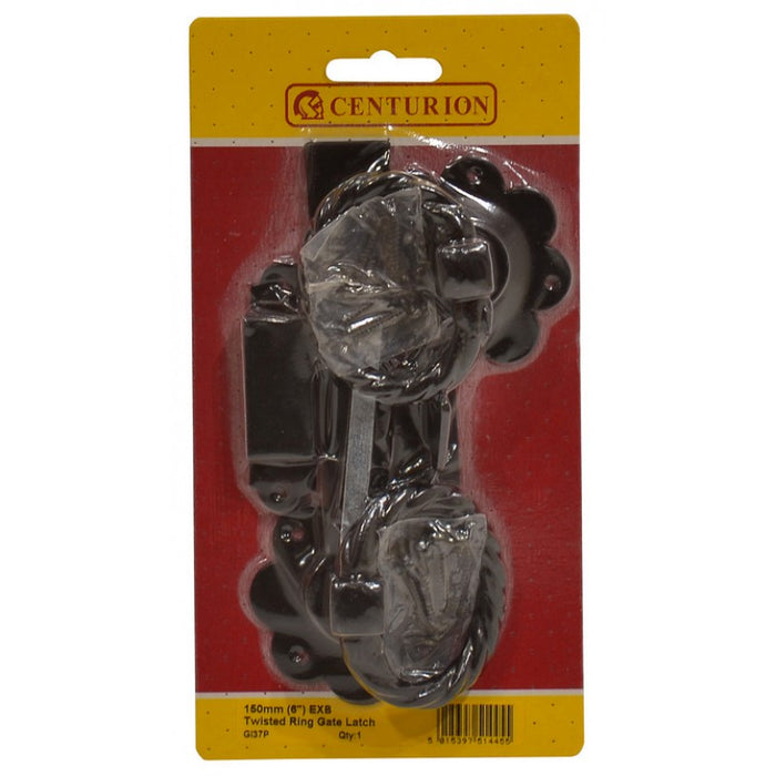 150mm (6") EXB Twisted Ring Gate Latch
