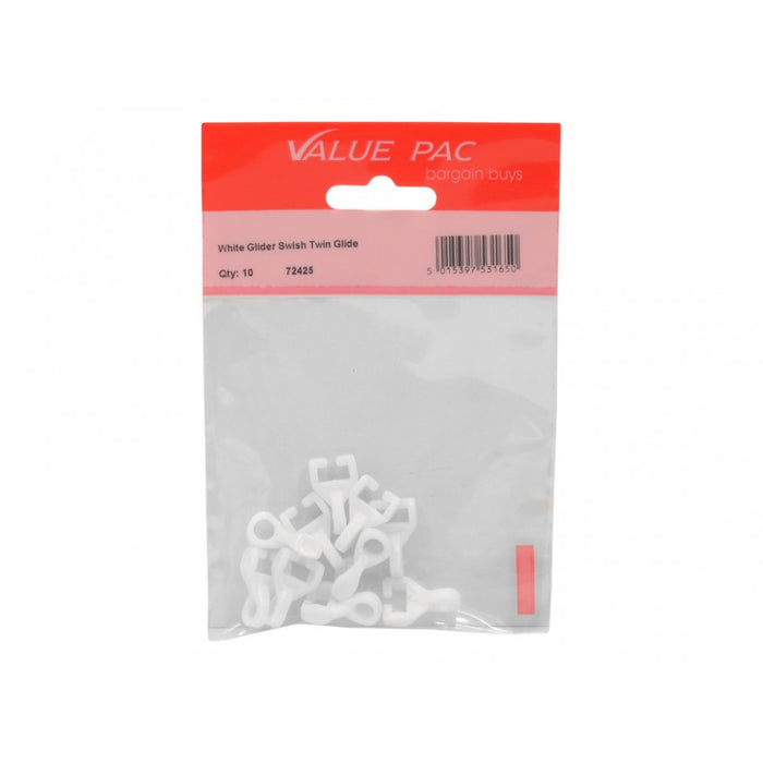 White Glider Swish Twin Glide 10pk