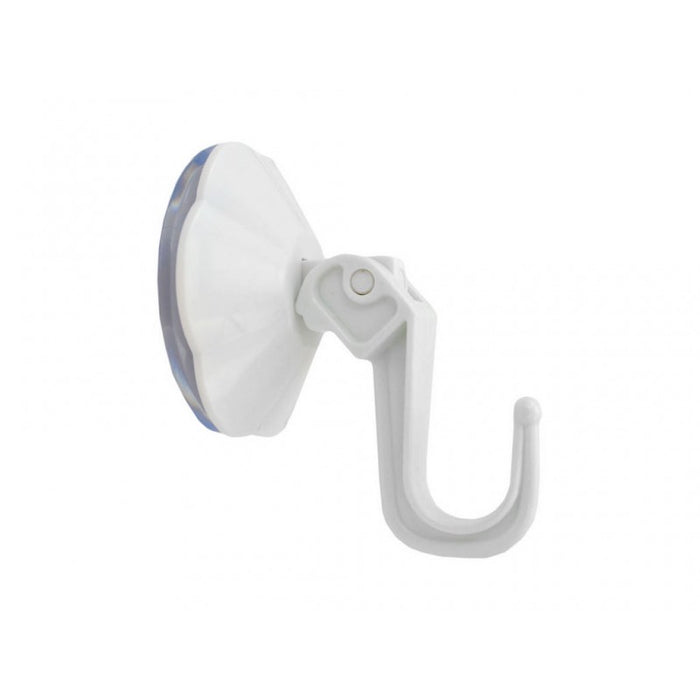 50mm White Plastic Lever Suction Hooks