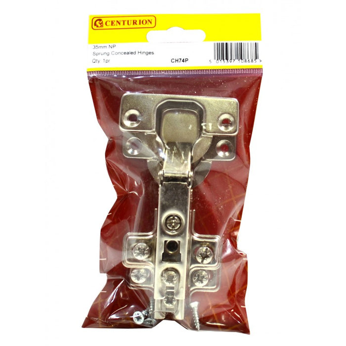 35mm NP Sprung Concealed Hinge 90 Degree (1 pair)