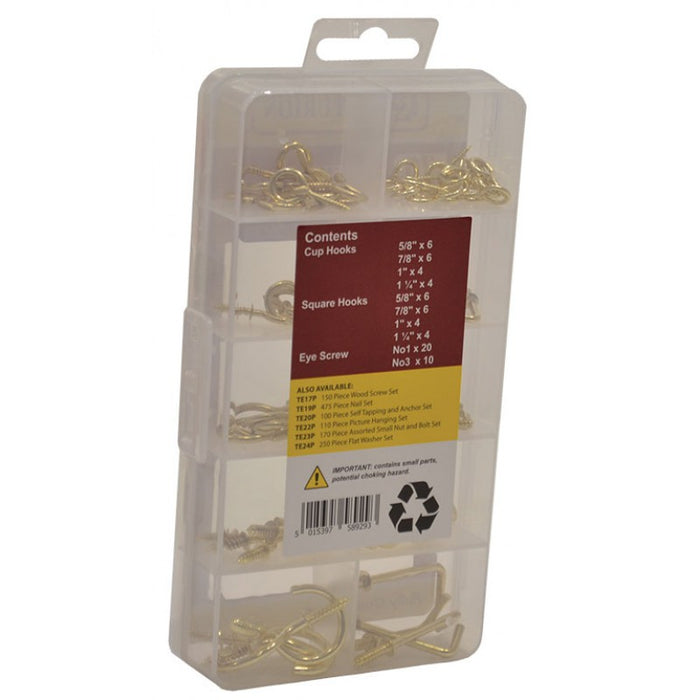 70 Piece Assorted Hook Set