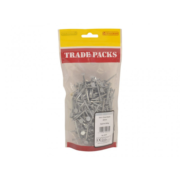 Clout Nails - Galvanised - 40mm (500g)
