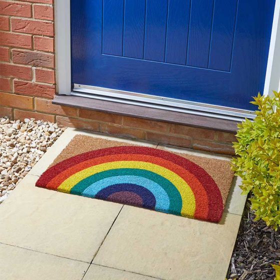 Rainbow Decoir Mat 75x45cm