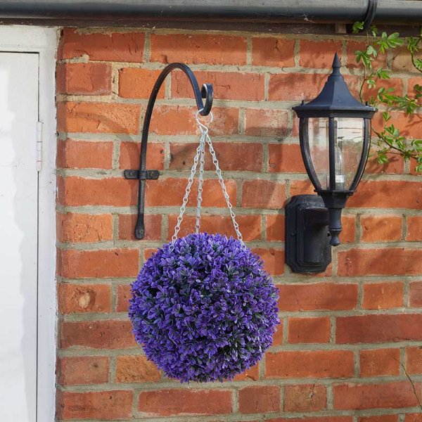 Vivid Violet Topiary Ball