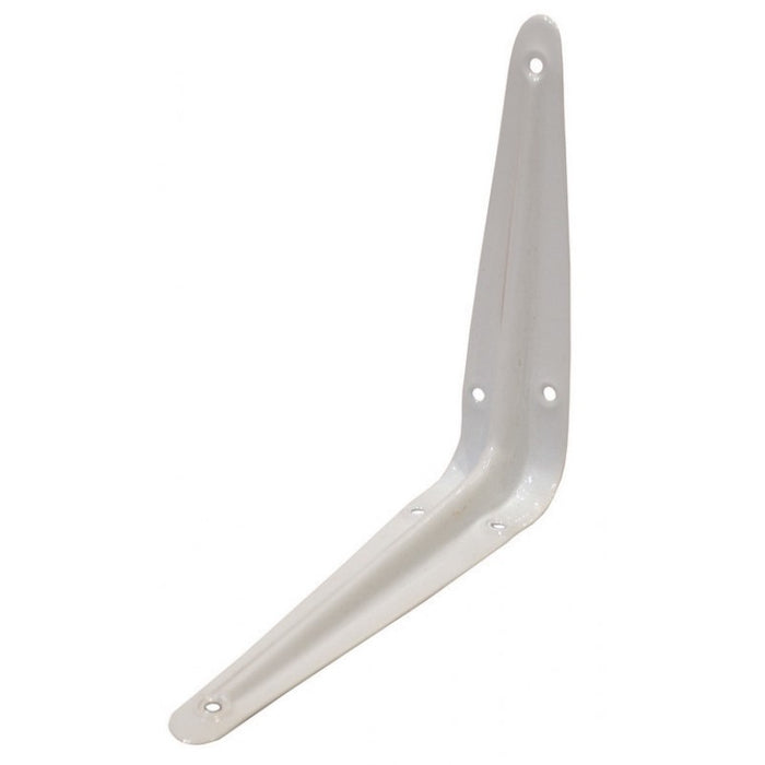 350 x 300mm (14"x12") White London Type Shelf Bracket
