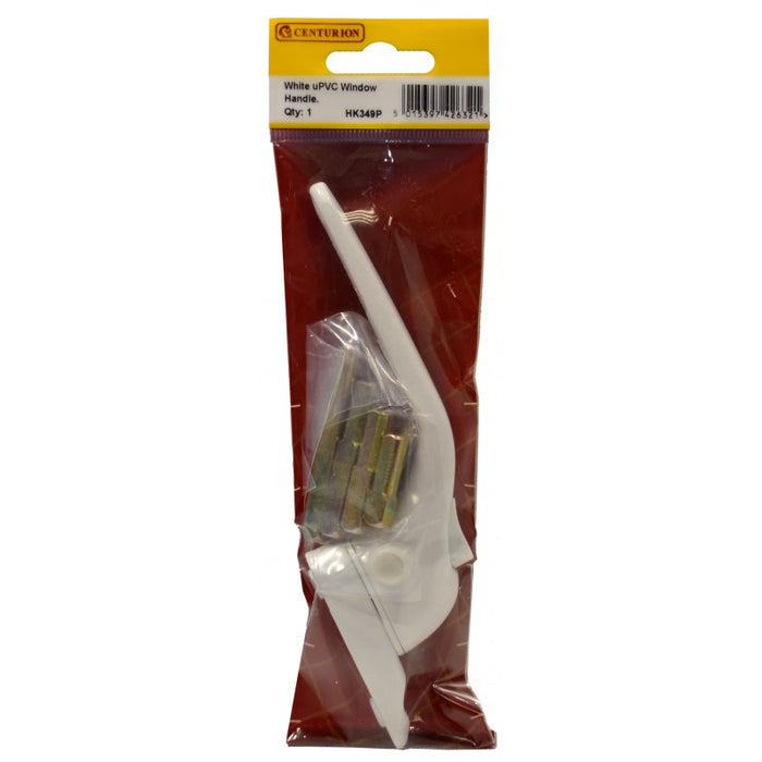 White UPVC Window Handle