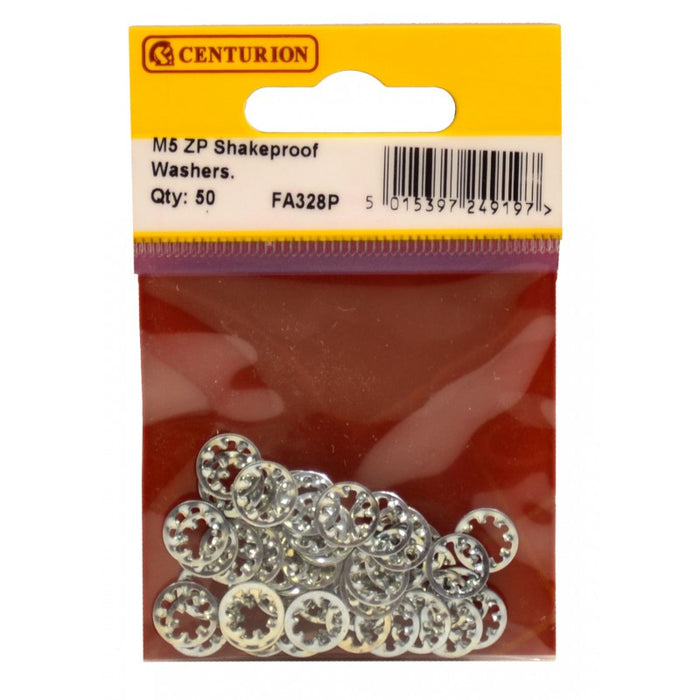 M5 ZP Shakeproof Washers