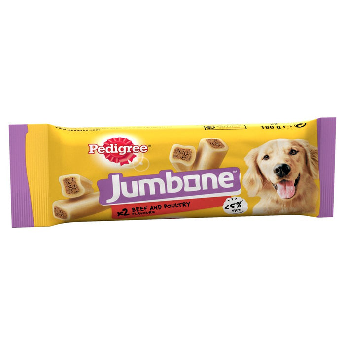 Jumbone Beef And Poultry Flavours 2 Pack