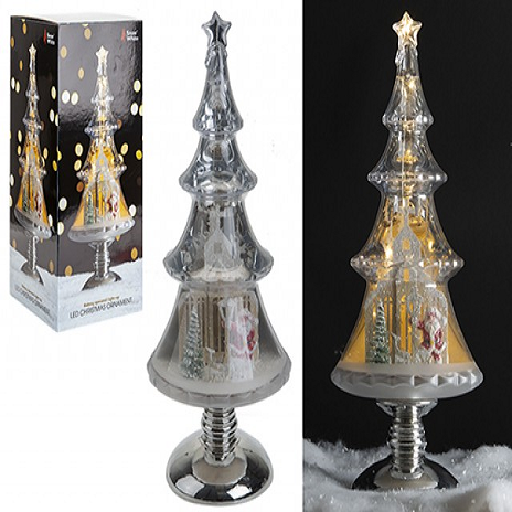 45cm Light Up Acrylic Tree