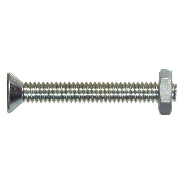 Machine Screw & Nuts ZP Slot Countersunk Head