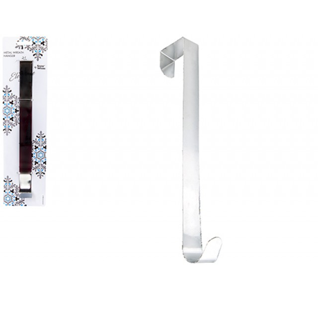 Silver Metal Wreath Hanger