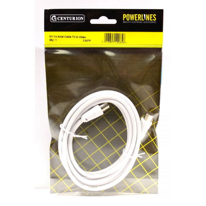 2m Tv To Video Co-axial Cable