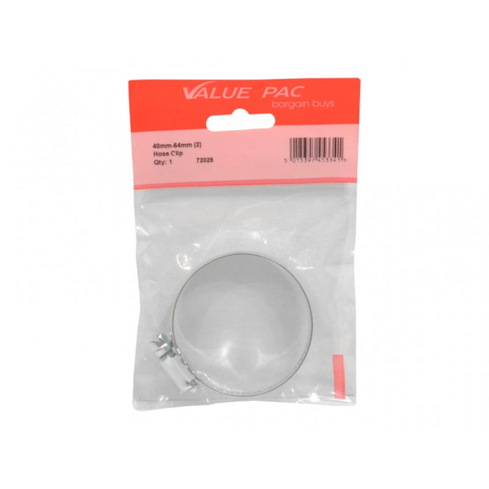 40mm - 64mm (2) Hose Clip