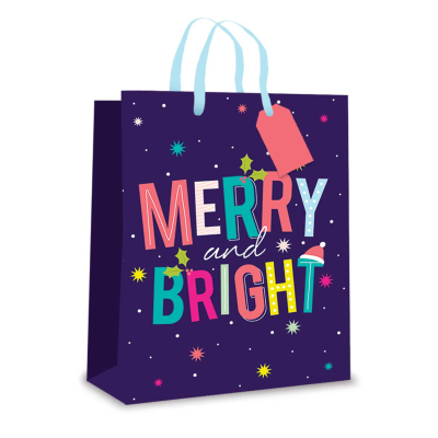 Merry And Bright Gift Bag