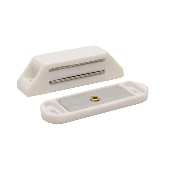 White Medium H/D Magnetic Catch