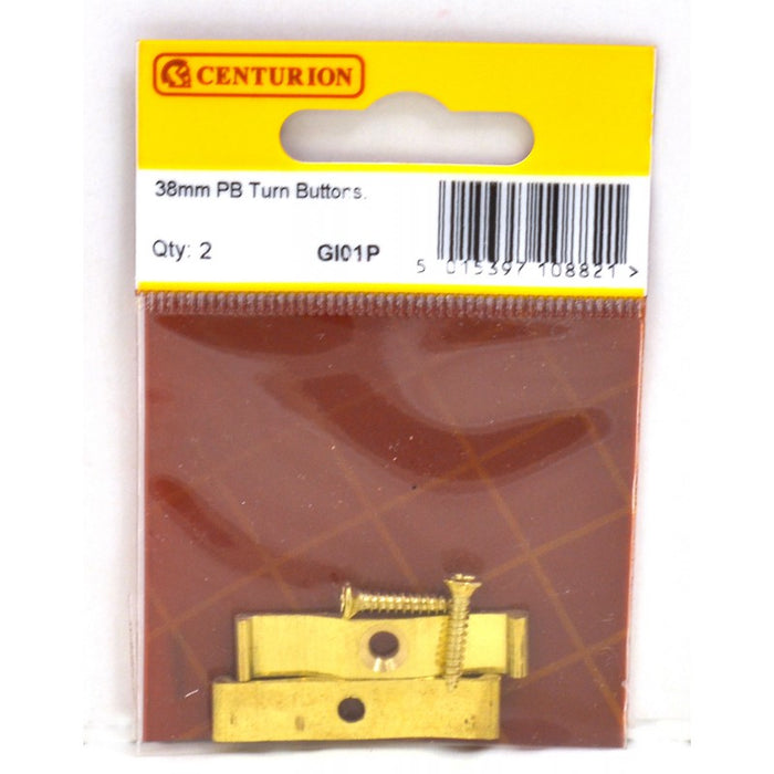 38mm PB Turn Buttons (Pack of 2)