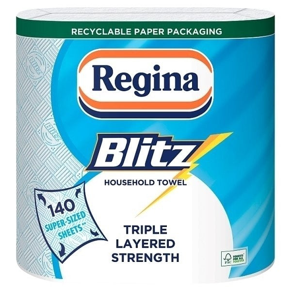 2pk Blitz Kitchen Roll / Towel Triple Layered