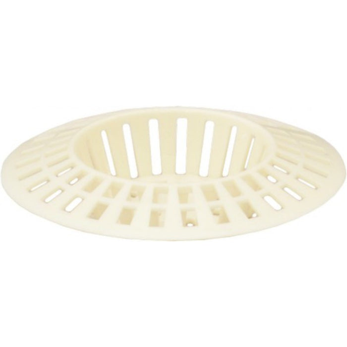 Sink Strainer - White Plastic - 1 1/2"